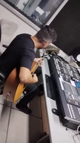 Gravando Música No Estúdio 