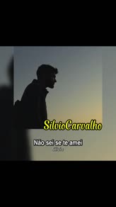 Eu não Sei Se Te Amei