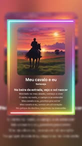 Meu Cavalo E Eu